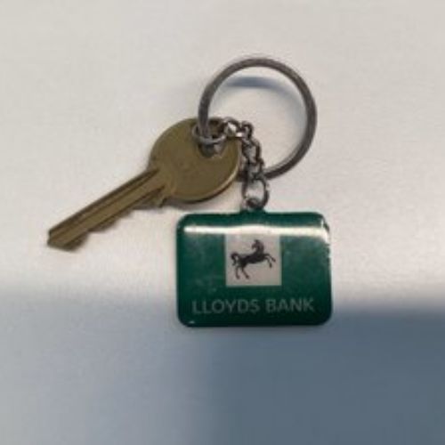 Keys - One plus Lloyds bank keyring